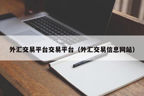 外汇交易平台交易平台（外汇交易信息网站）