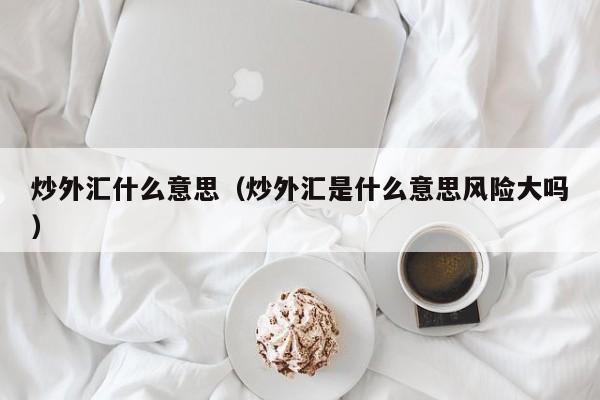 炒外汇什么意思（炒外汇是什么意思风险大吗）
